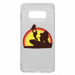 Чохол для Samsung S10e Lion king silhouette - PrintSalon