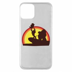 Чохол для iPhone 11 Lion king silhouette - PrintSalon