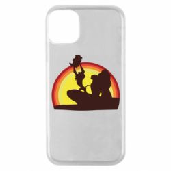 Чохол для iPhone 11 Pro Lion king silhouette - PrintSalon
