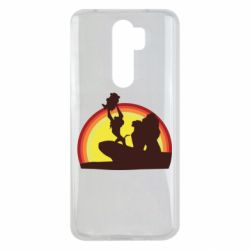 Чохол для Xiaomi Redmi Note 8 Pro Lion king silhouette - PrintSalon