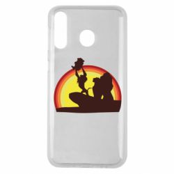 Чохол для Samsung M30 Lion king silhouette - PrintSalon