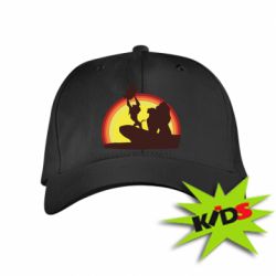 Дитяча кепка Lion king silhouette - PrintSalon