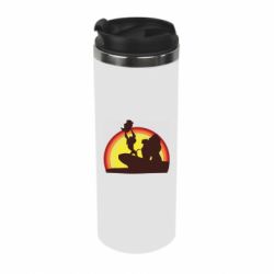 Термокружка Lion king silhouette - PrintSalon