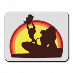 Килимок для миші Lion king silhouette - PrintSalon