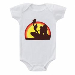 Дитячий бодік Lion king silhouette - PrintSalon