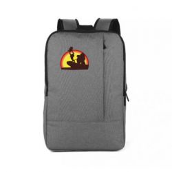 Рюкзак для ноутбука Lion king silhouette - PrintSalon