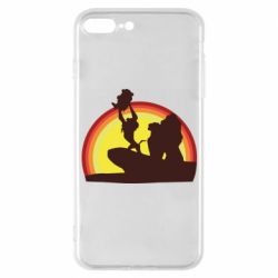 Чохол для iPhone 7 Plus Lion king silhouette - PrintSalon