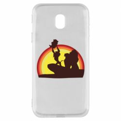 Чохол для Samsung J3 2017 Lion king silhouette - PrintSalon