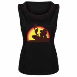 Майка жіноча Lion king silhouette - PrintSalon