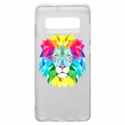Чохол для Samsung S10+ Lion vector - PrintSalon