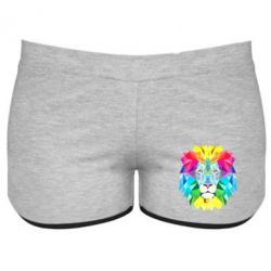 Жіночі шорти Lion vector - PrintSalon