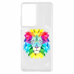 Чохол для Samsung S21 Ultra Lion vector - PrintSalon