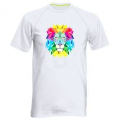 Чоловіча футболка для спорту Lion vector - PrintSalon