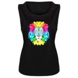 Майка жіноча Lion vector - PrintSalon