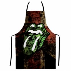 Фартух з 3D принтом Lips in hemp - PrintSalon