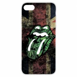 Чохол для iPhone 7 Lips in hemp - PrintSalon