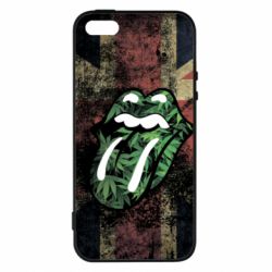 Чохол для iphone 5/5S/SE Lips in hemp - PrintSalon