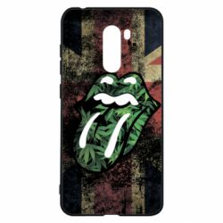 Чохол для Xiaomi Pocophone F1 Lips in hemp - PrintSalon