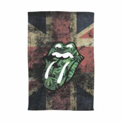 Рушник з принтом Lips in hemp - PrintSalon