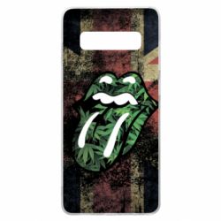 Чохол для Samsung S10+ Lips in hemp - PrintSalon