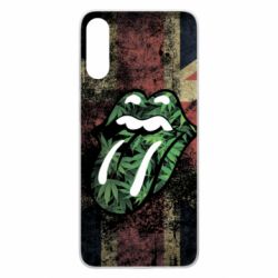 Чохол для Samsung A70 Lips in hemp - PrintSalon