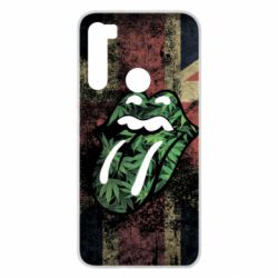 Чохол для Xiaomi Redmi Note 8 Lips in hemp - PrintSalon