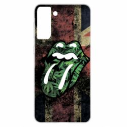 Чохол для Samsung S21+ Lips in hemp - PrintSalon