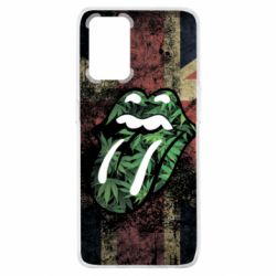 Чохол для Oppo A74 4G Lips in hemp - PrintSalon