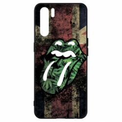 Чохол для Oppo A91 / Reno3Lips in hemp - PrintSalon