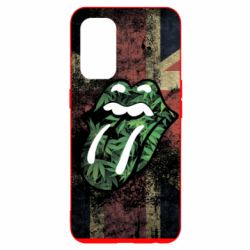 Чохол для Oppo Reno 5 4G Lips in hemp - PrintSalon