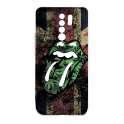 Чохол для Xiaomi Redmi 9 Lips in hemp - PrintSalon