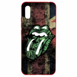 Чохол для Xiaomi Redmi 9a Lips in hemp - PrintSalon