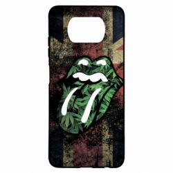 Чохол для Xiaomi Poco X3 Lips in hemp - PrintSalon