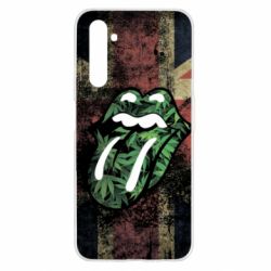 Чохол для Realme 6 Lips in hemp - PrintSalon