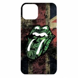 Чохол для iPhone 14 Lips in hemp - PrintSalon