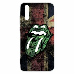 Чохол для Huawei P20 Lips in hemp - PrintSalon