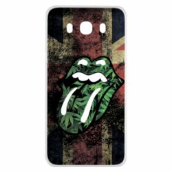 Чохол для Samsung J7 2016 Lips in hemp - PrintSalon