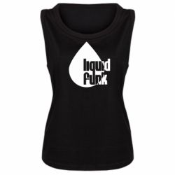 Женская майка Liquid funk - PrintSalon
