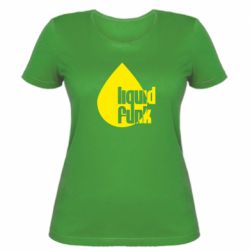 Жіноча футболка Liquid funk-PrintSalon Жіноча футболка Liquid funk