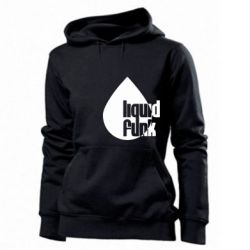 Женское худи Liquid funk - PrintSalon