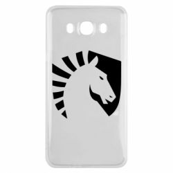 Чехол для Samsung J7 2016 liquid logo - PrintSalon