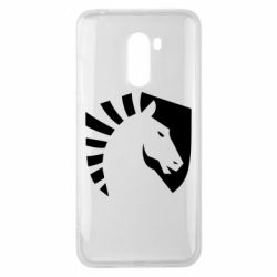 Чехол для Xiaomi Pocophone F1 liquid logo - PrintSalon