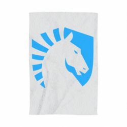 Полотенце с принтом liquid logo