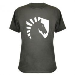 Камуфляжная футболка liquid logo - PrintSalon