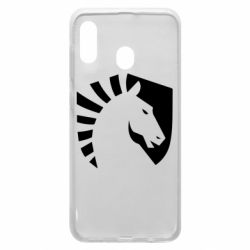 Чехол для Samsung A30 liquid logo - PrintSalon