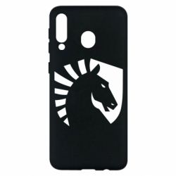 Чехол для Samsung M30 liquid logo - PrintSalon