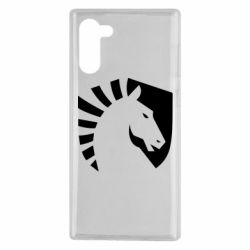 Чехол для Samsung Note 10 liquid logo - PrintSalon