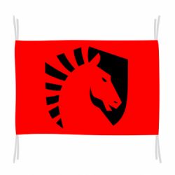 Флаг liquid logo - PrintSalon