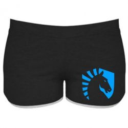 Женские шорты liquid logo - PrintSalon