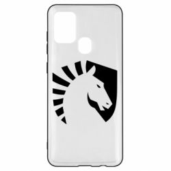 Чехол для Samsung A21s liquid logo - PrintSalon